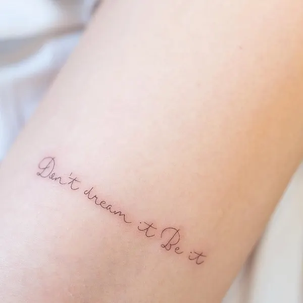 Lettering, 단어