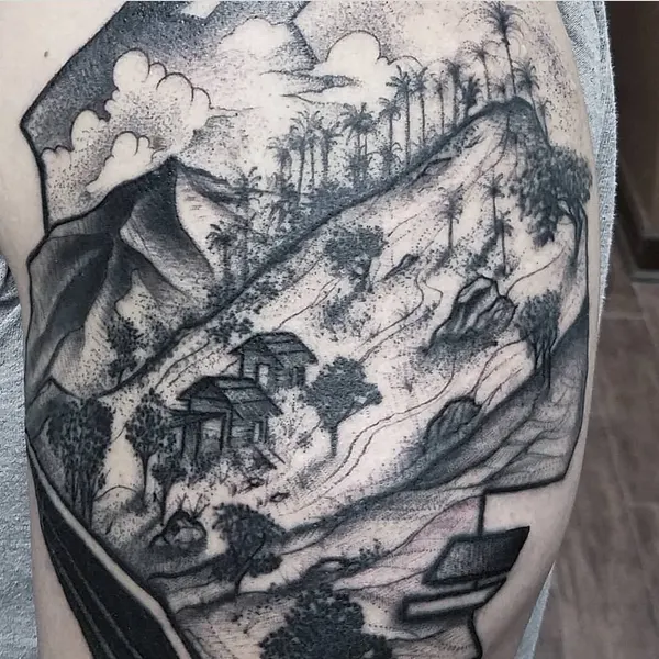 Ink and Dagger Tattoo