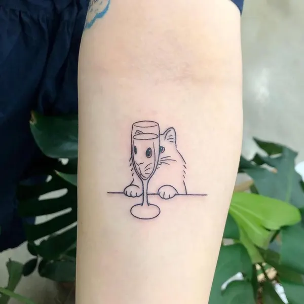 컵, 와인잔