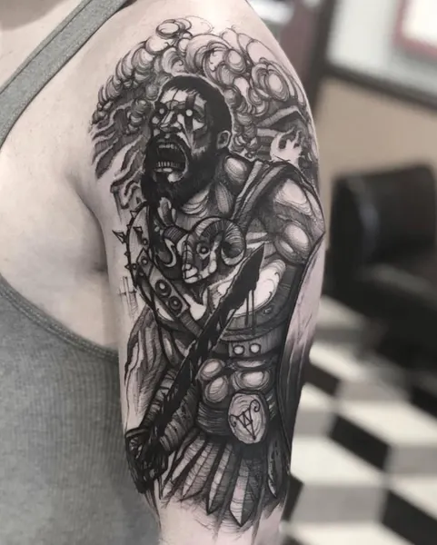 Ink and Dagger Tattoo
