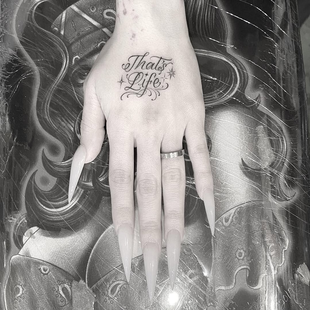 Lettering