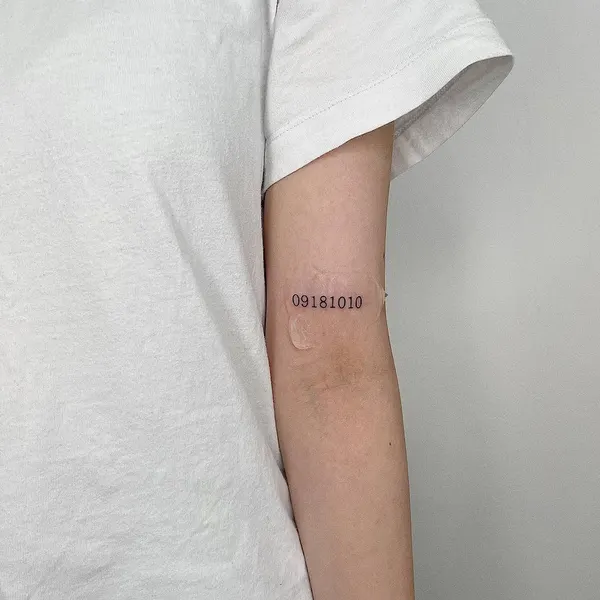 Lettering, 날짜, 생년월일, 출생년도, 숫자