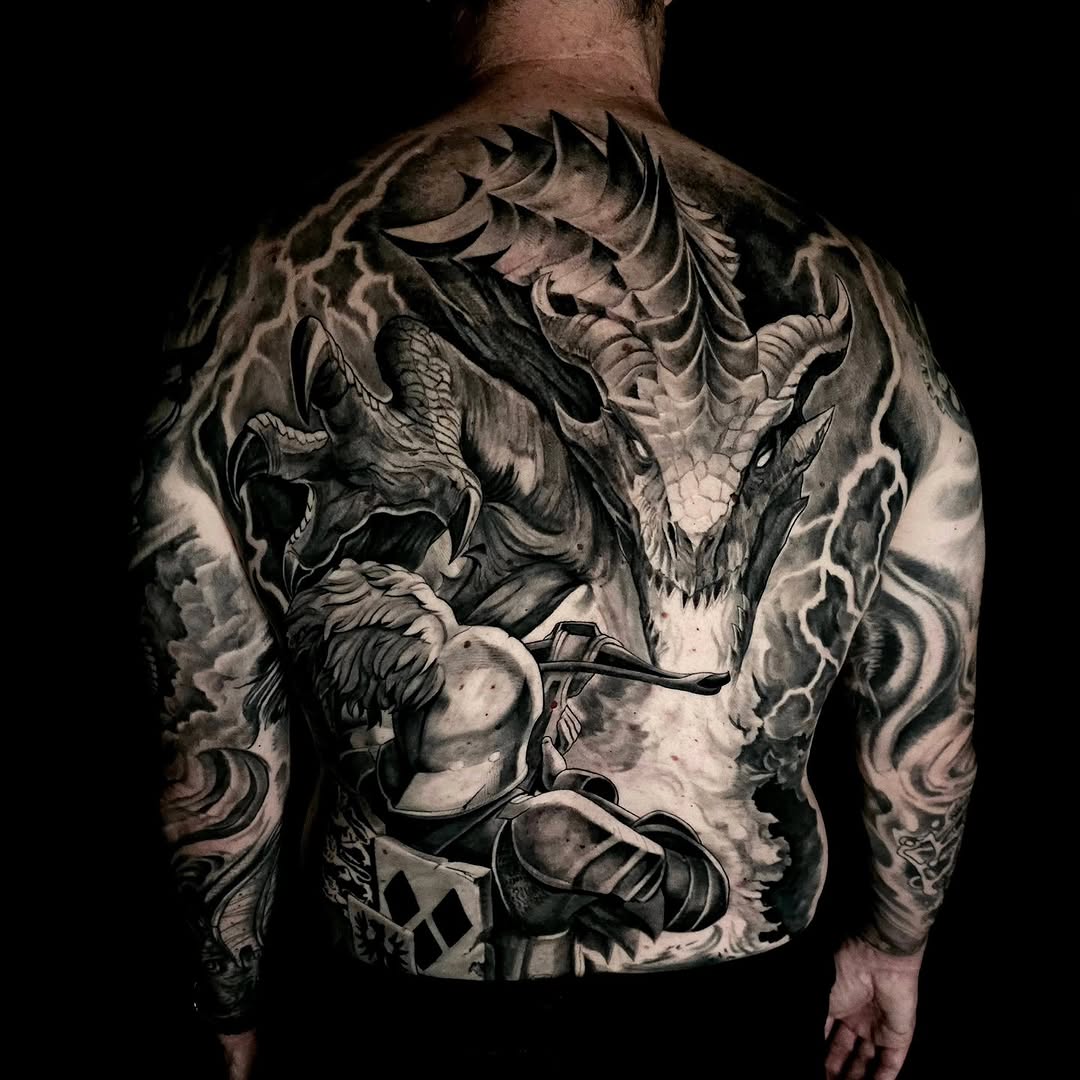 Ink and Dagger Tattoo