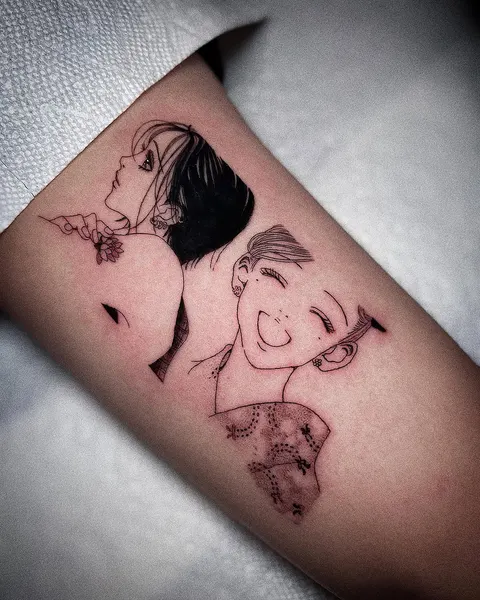 소년, 해태, 민화
