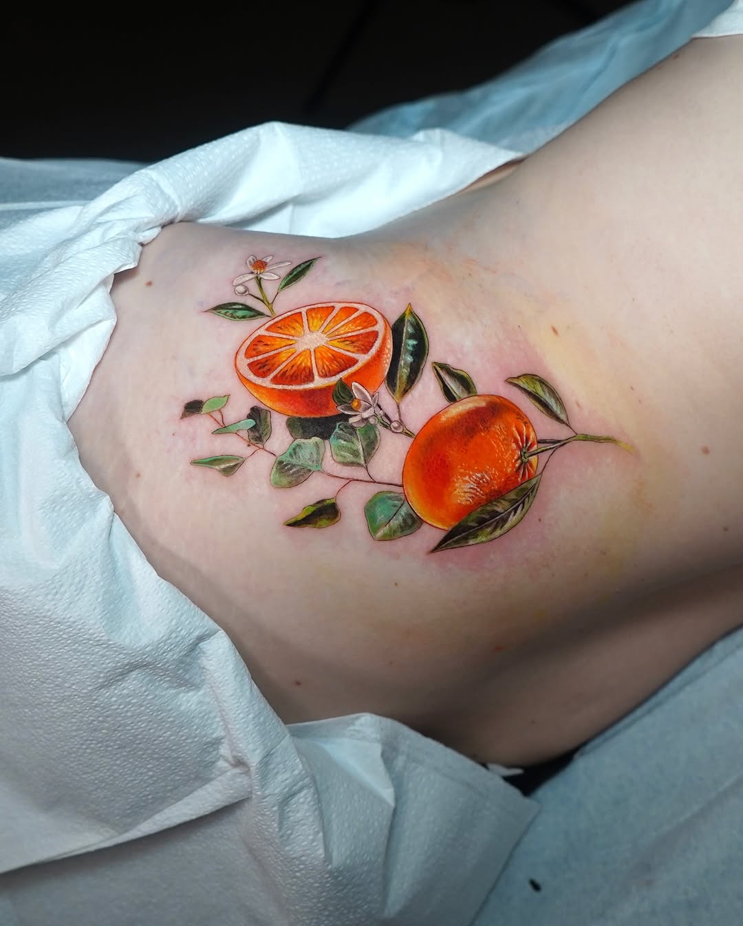 Flower, 과일, 레몬, 석류