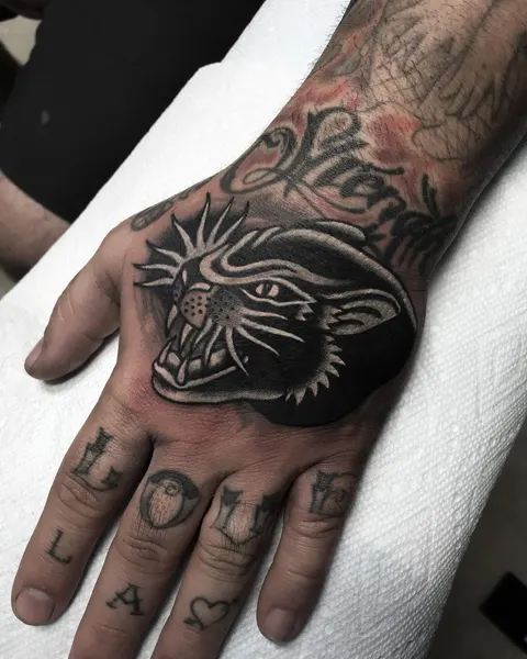 Animal, Tiger, 손, 손동작