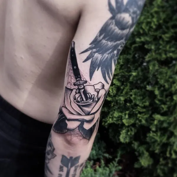 Ink and Dagger Tattoo