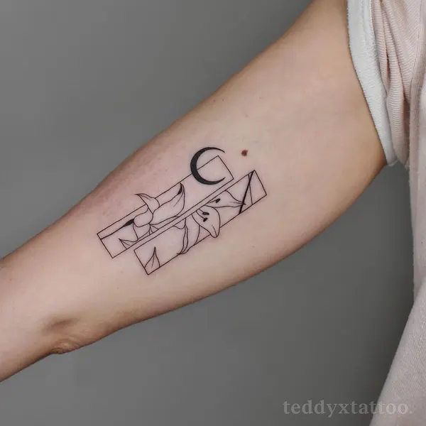 Lettering, 책, 여권, 카드, 사각형, 주사위, 피아노, 커스텀 타투, 트럼프 카드, 미니멀 레터링, 기념 타투, 그래픽, 미니멀, 비행기, 카메라, 캐리어