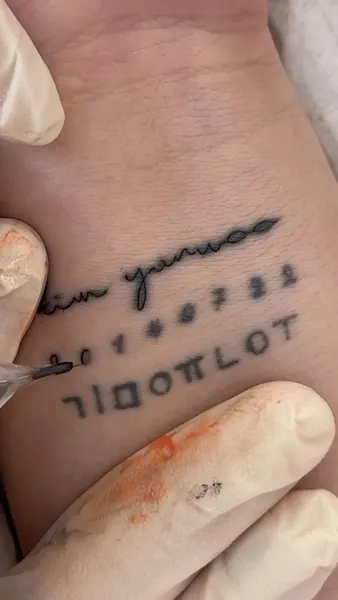 Lettering, 숫자, 날짜, 로마 숫자, 좌표, 추억, 생년월일, 타자기 폰트