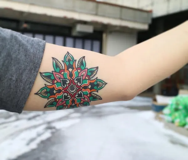 멘디, 만다라, 티베트, 오너멘탈, 한국 장식