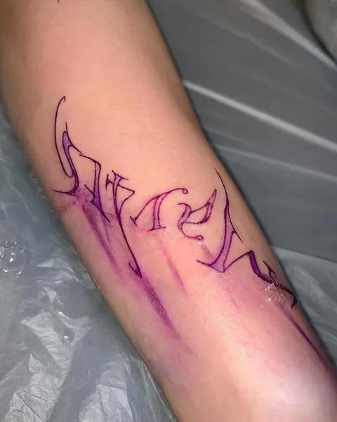 Lettering, 서명, 스크립트