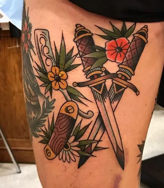 Ink and Dagger Tattoo