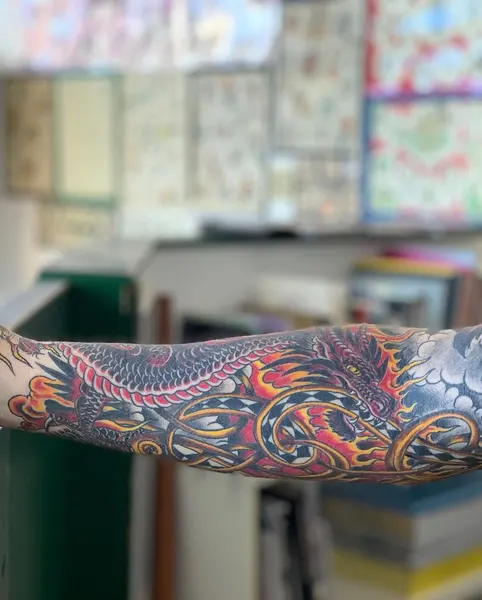 Dragon, 불, 불꽃
