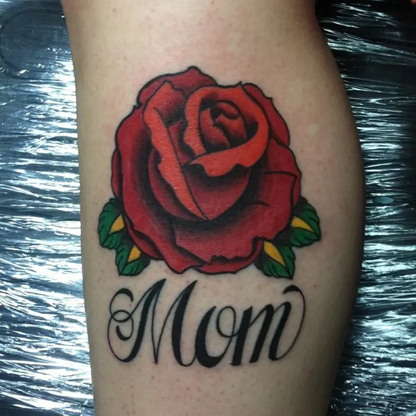 Flower, Rose, Lettering