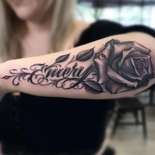 Lettering, 가족 이름
