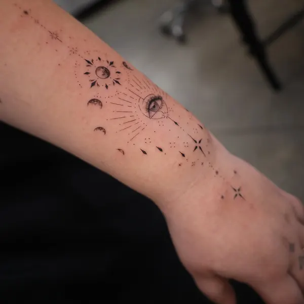 모래, 별들, Nature, 성좌, 영원, 비, 운명, 혜성, 은하, 장면, 노리개, 코스모스