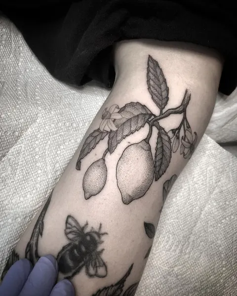 Flower, Rose, 포도, 레몬, 올리브 가지