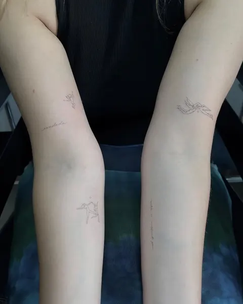 별, Lettering, 카드, 플래시 타투, 한야