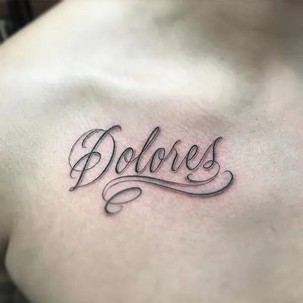 Lettering, 이름