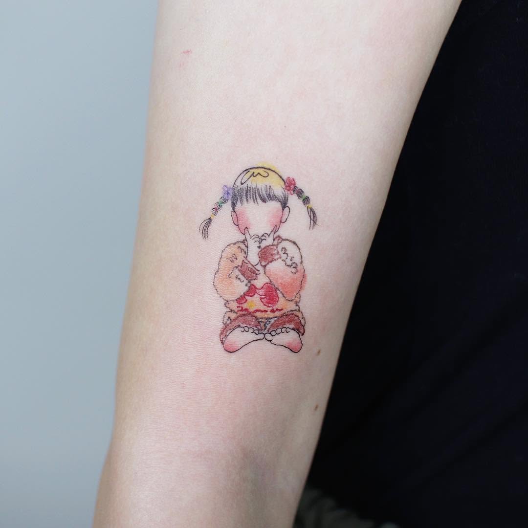 Mini, 소녀, 뇌신, 텐구, 한복, 랍스터, 게이샤