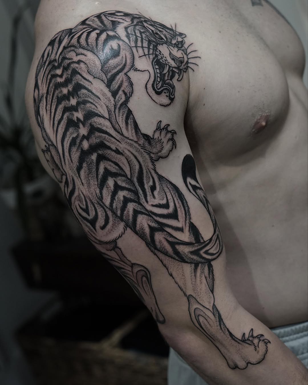 Tiger, 한국 용, 한국 전통