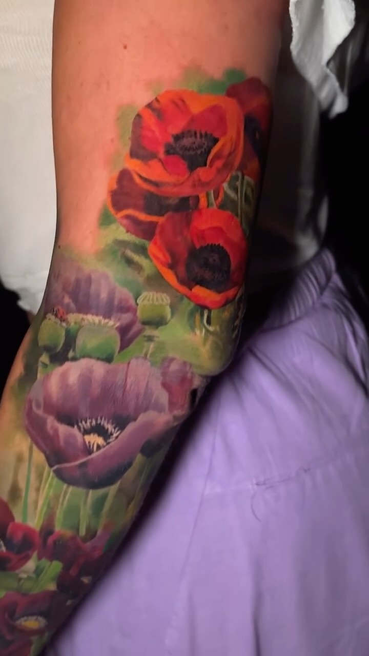Flower, Rose, 양귀비