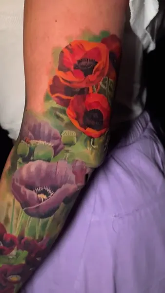 Flower, Rose, 양귀비