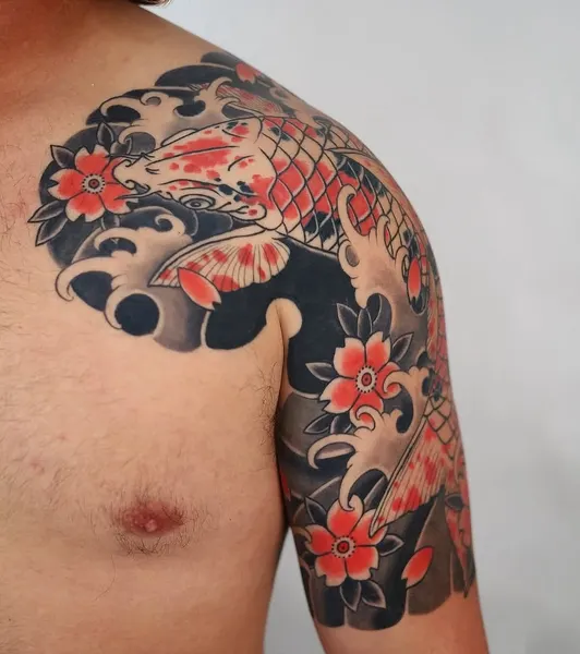 일본, 일본 단풍, 일본 전통, 일본 파도