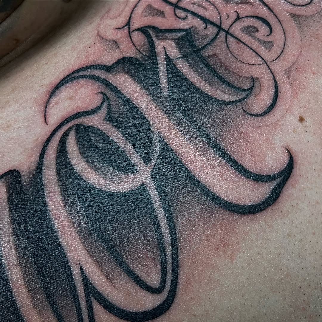 Lettering, 고딕 레터링