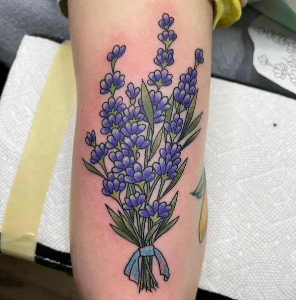 Flower, 수국, 라벤더