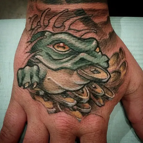 Dragon, 개구리
