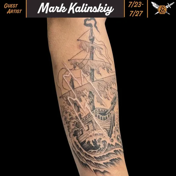 Ink and Dagger Tattoo