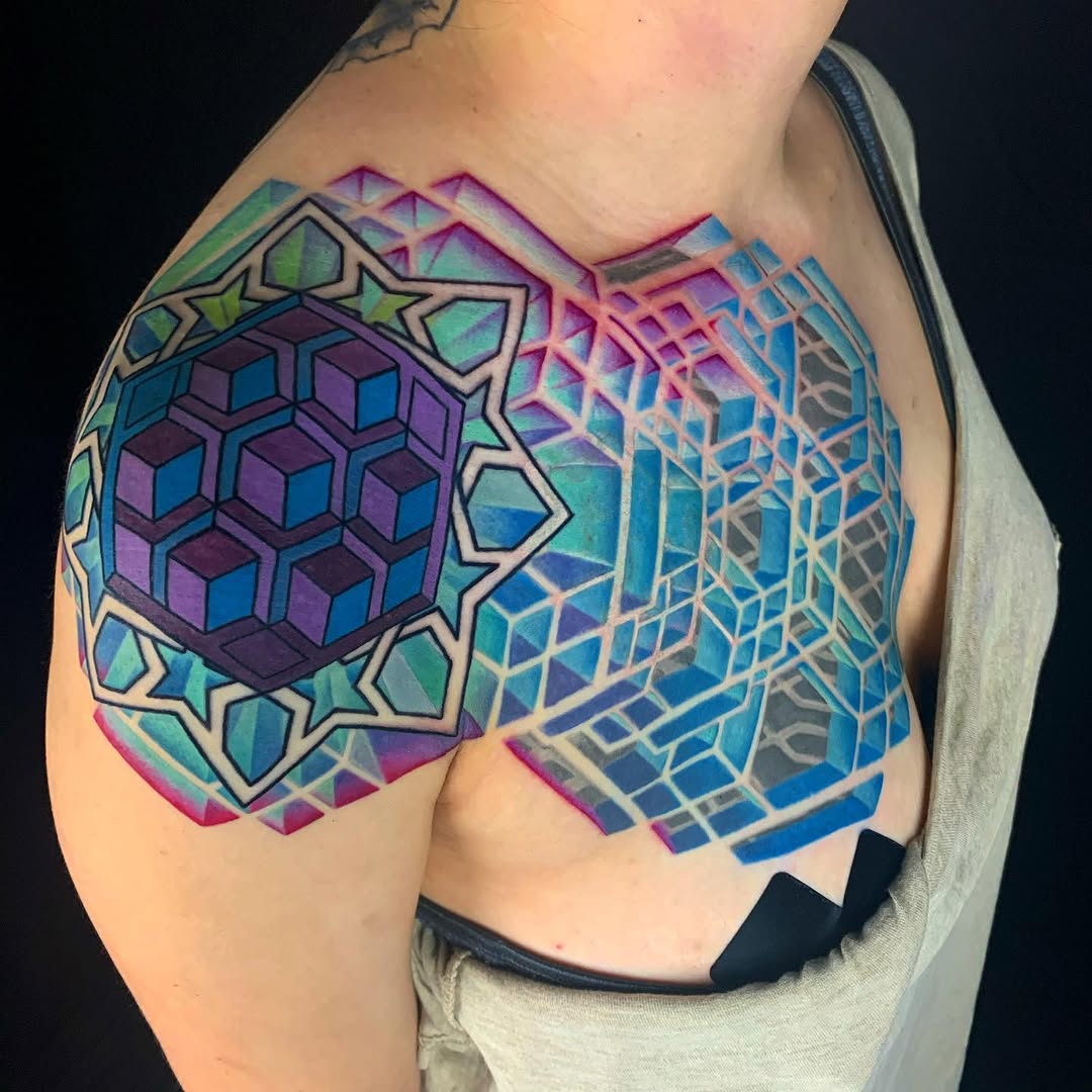 패치워크, 신성 기하학, Geometric