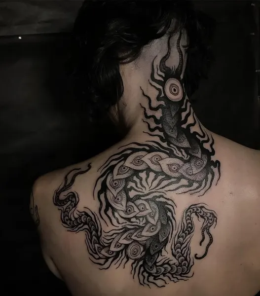 Dragon, 일본 구름, 연기