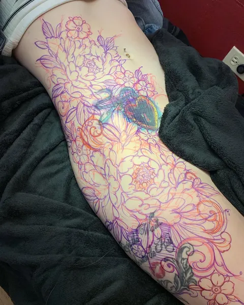 Flower, Rose, 하프슬리브