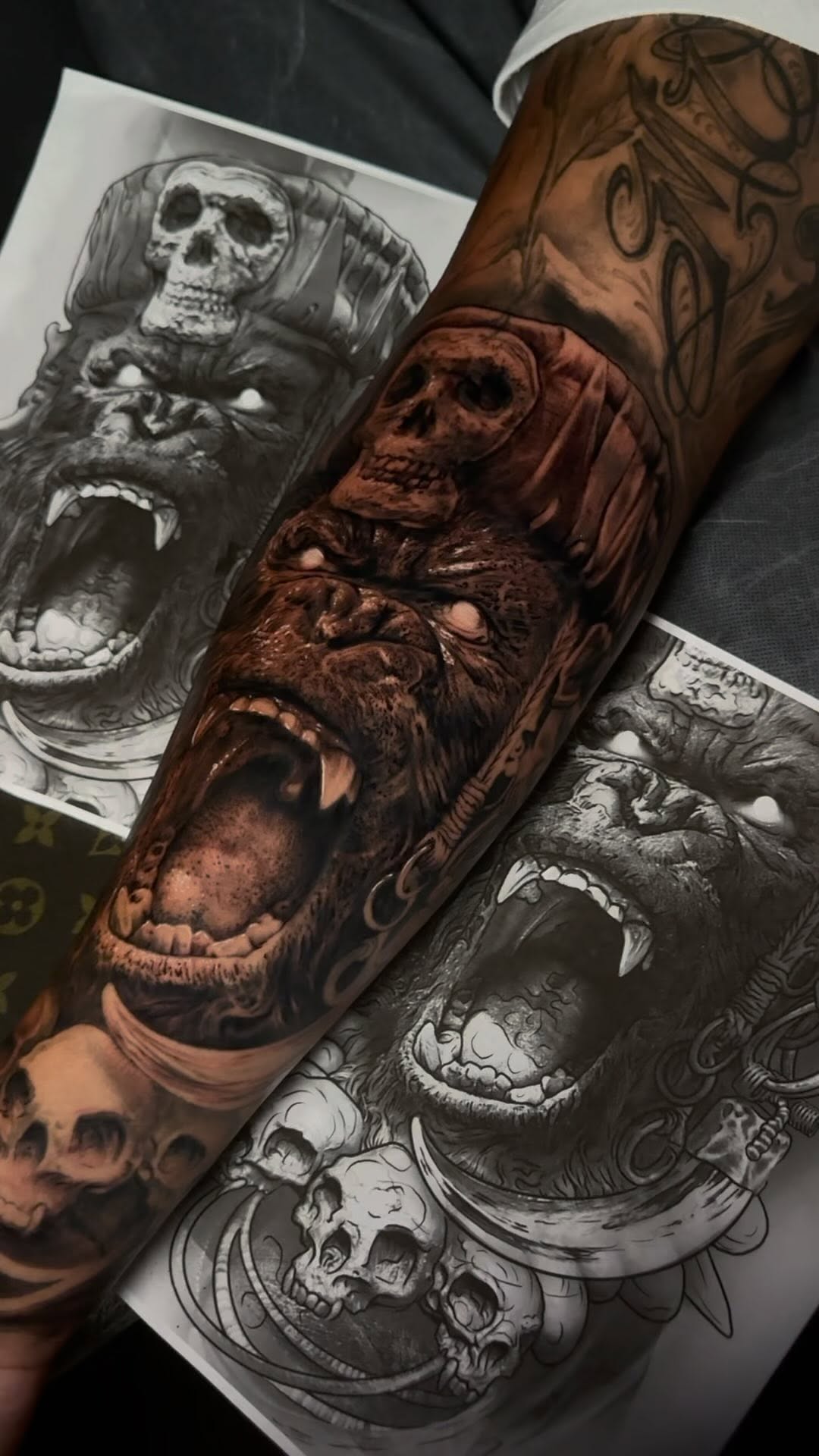 Tiger, 고릴라