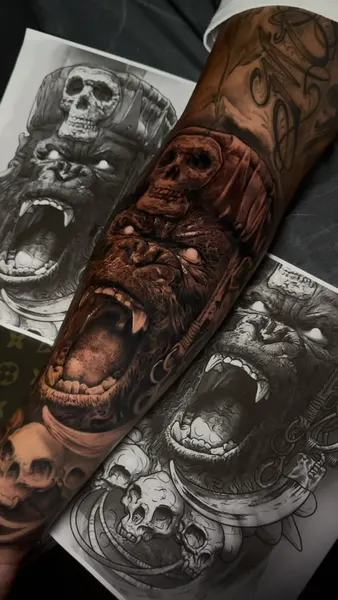 Tiger, 고릴라