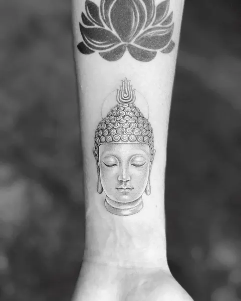 Flower, 불교, 티베트, 불교 미술, 부처