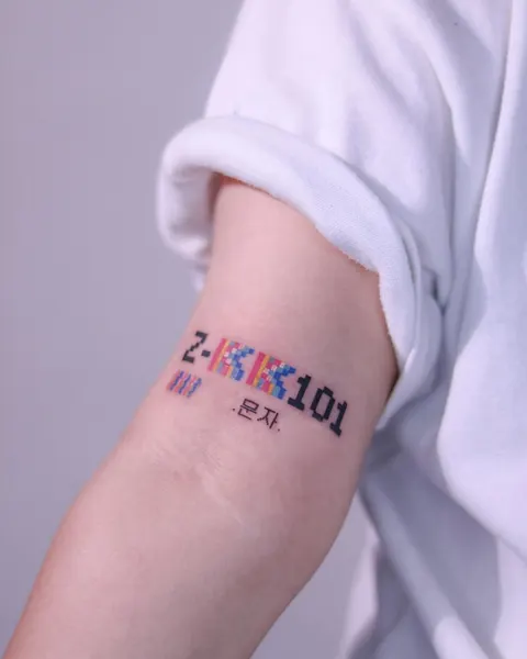 한글 레터링, 한복