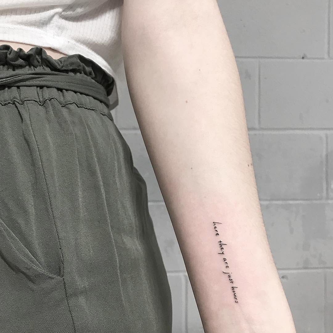 Lettering, 문장, 동백꽃