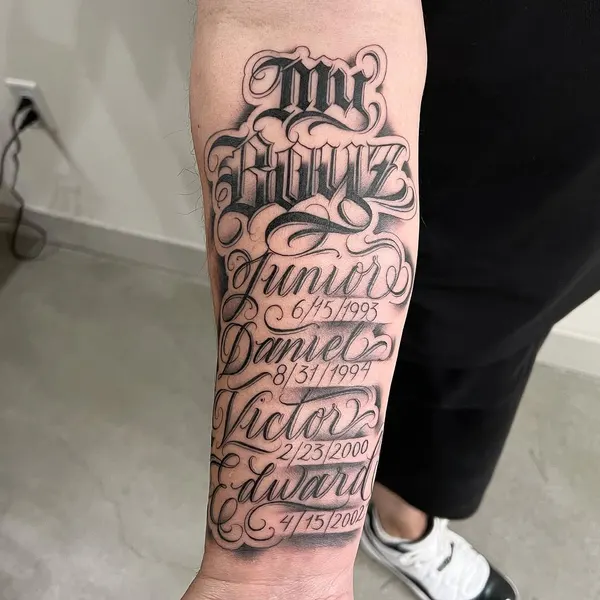 Lettering