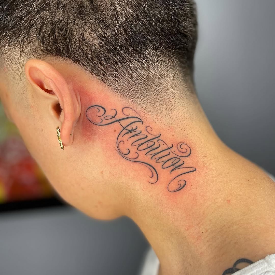 Lettering, 이름, 가족 이름