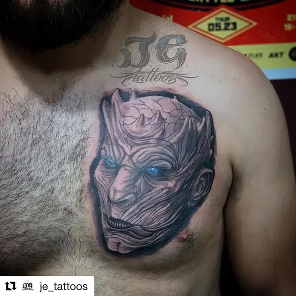 Game Face Tattoo