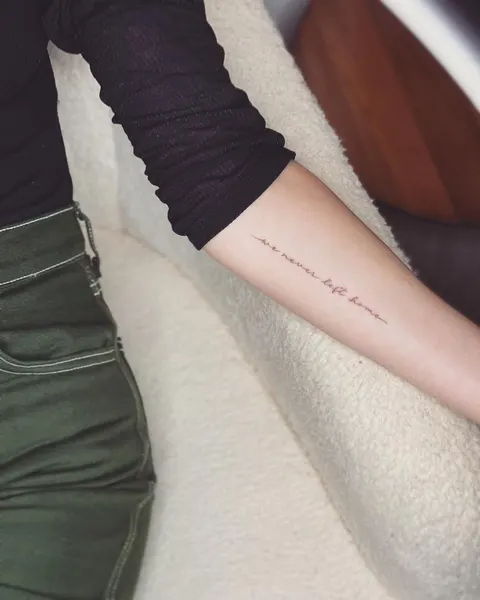 Lettering, 문장, 동백꽃, 손글씨