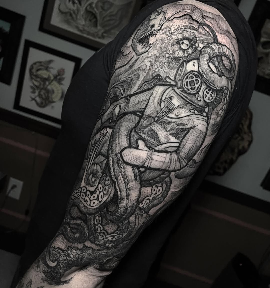 Ink and Dagger Tattoo