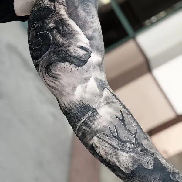 Snake, 고릴라