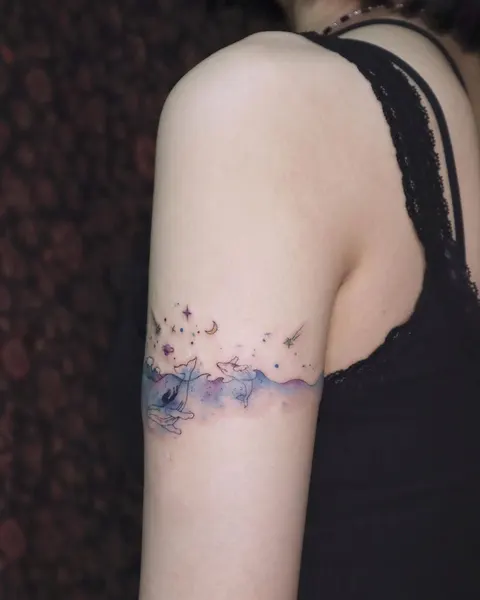 별들, 성좌, 구름, 은하, 토성, 혜성, 오로라, 코스모스, 운명, 행성, 구름 배경