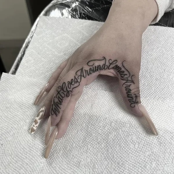 Lettering