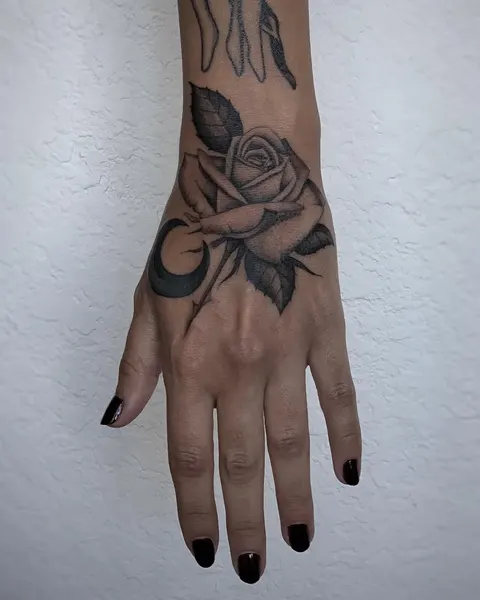 Flower, Rose, 손동작