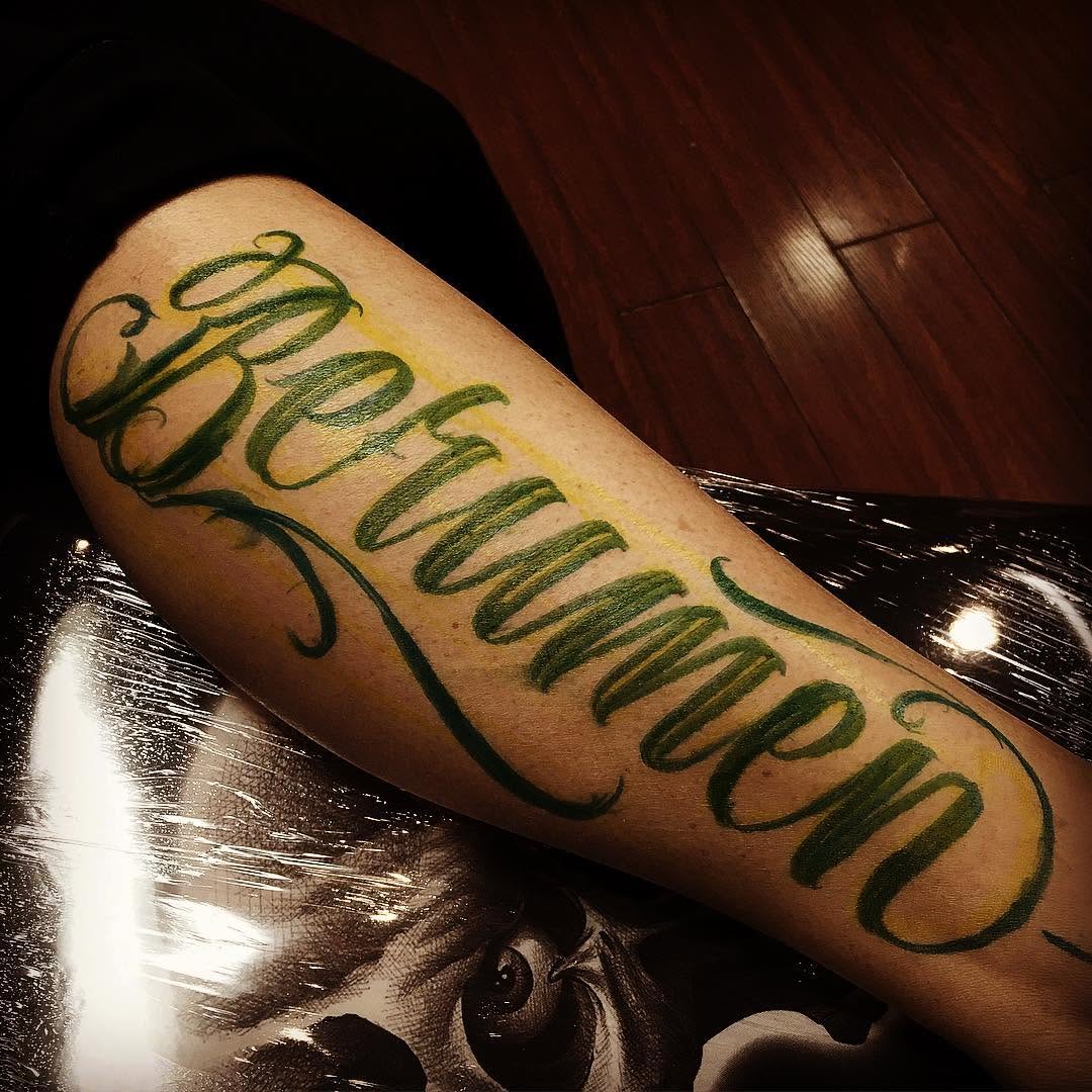 Lettering